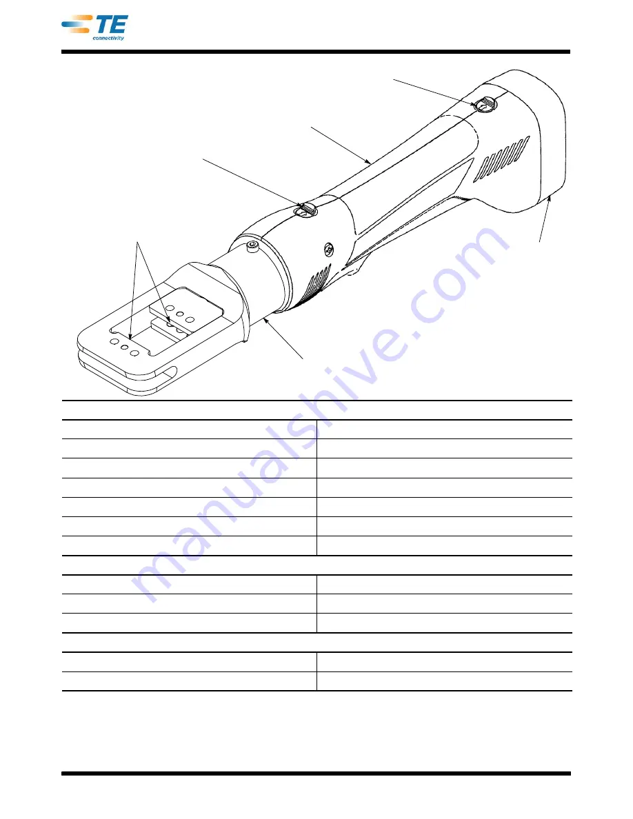 TE Connectivity 1213890-1 Customer'S Manual Download Page 4