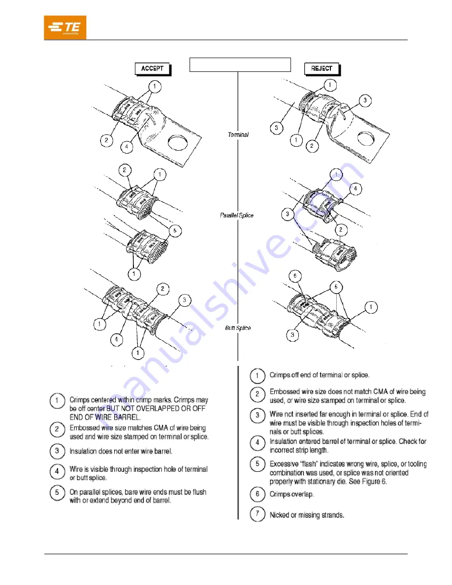 TE Connectivity 46754-2 Instruction Sheet Download Page 8