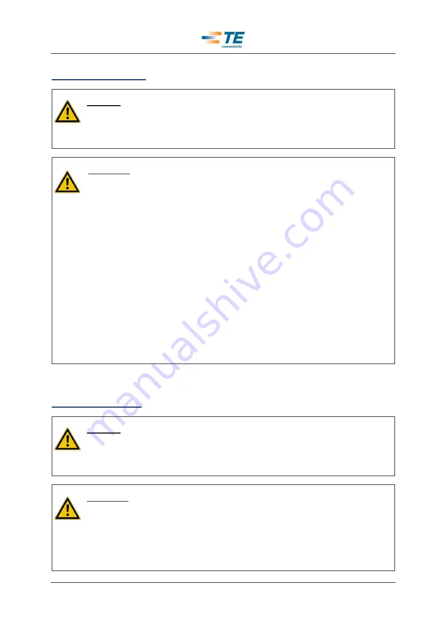 TE Connectivity 528050-1 Operating Instructions Manual Download Page 23