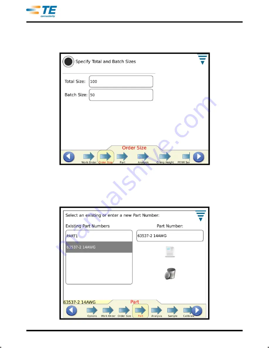 TE Connectivity Crimp Quality Monitor II Customer'S Manual Download Page 17