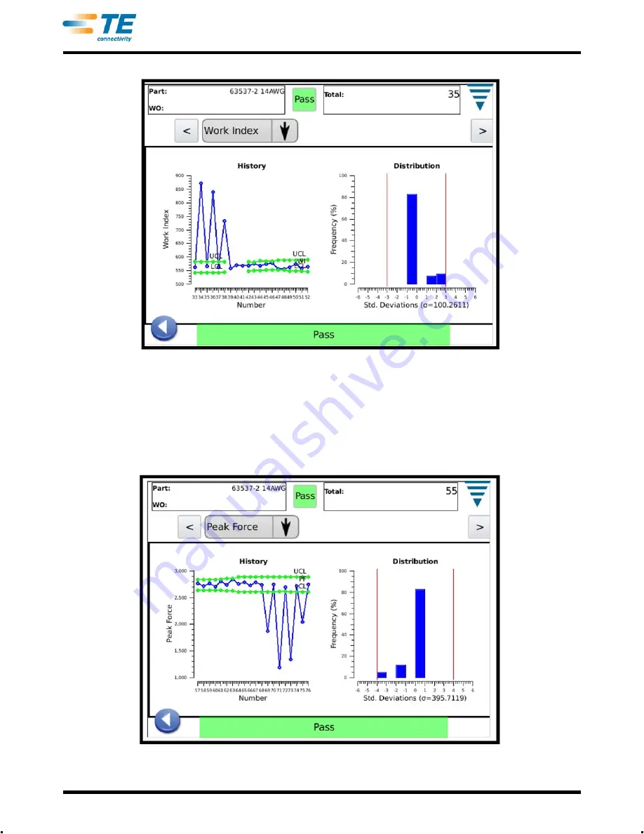 TE Connectivity Crimp Quality Monitor II Customer'S Manual Download Page 28