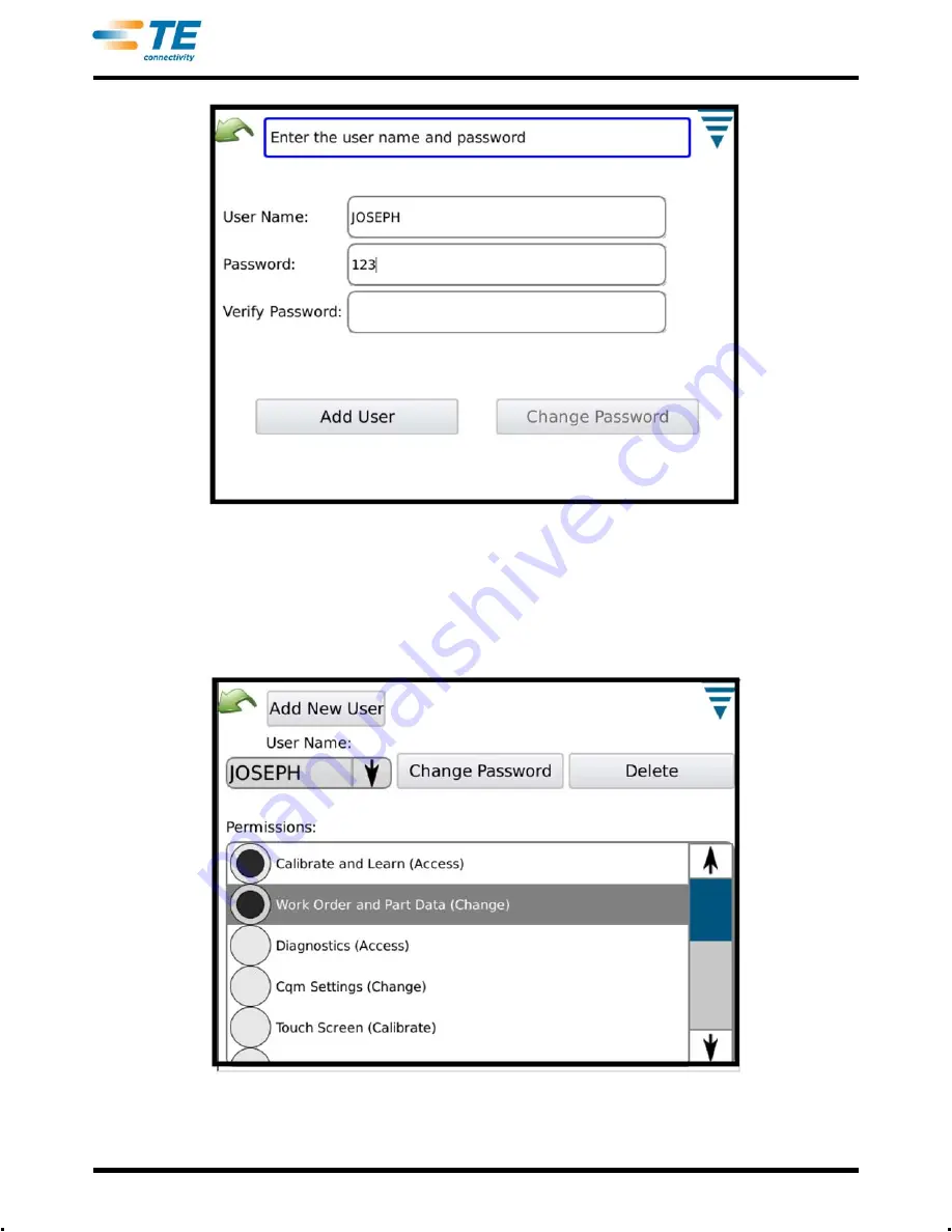 TE Connectivity Crimp Quality Monitor II Customer'S Manual Download Page 32