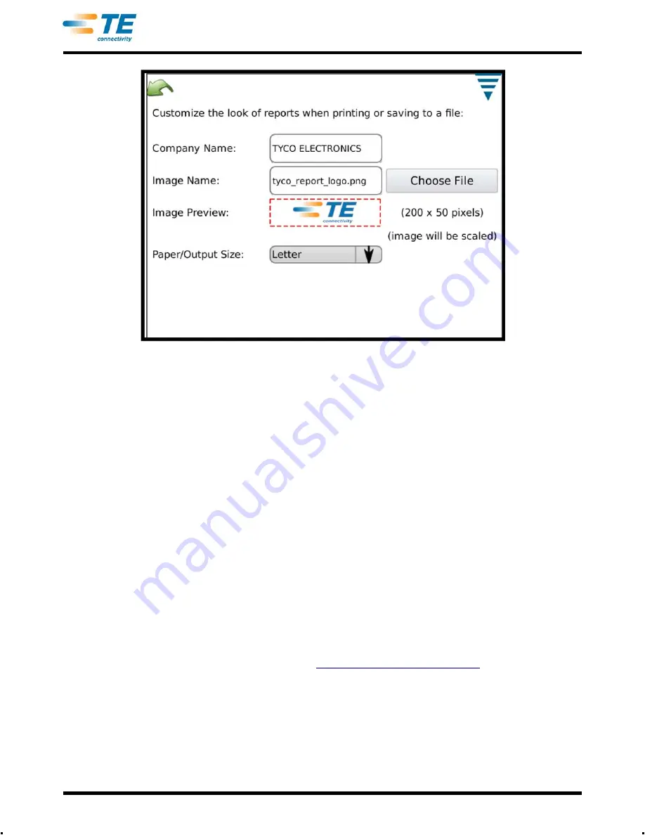 TE Connectivity Crimp Quality Monitor II Customer'S Manual Download Page 43