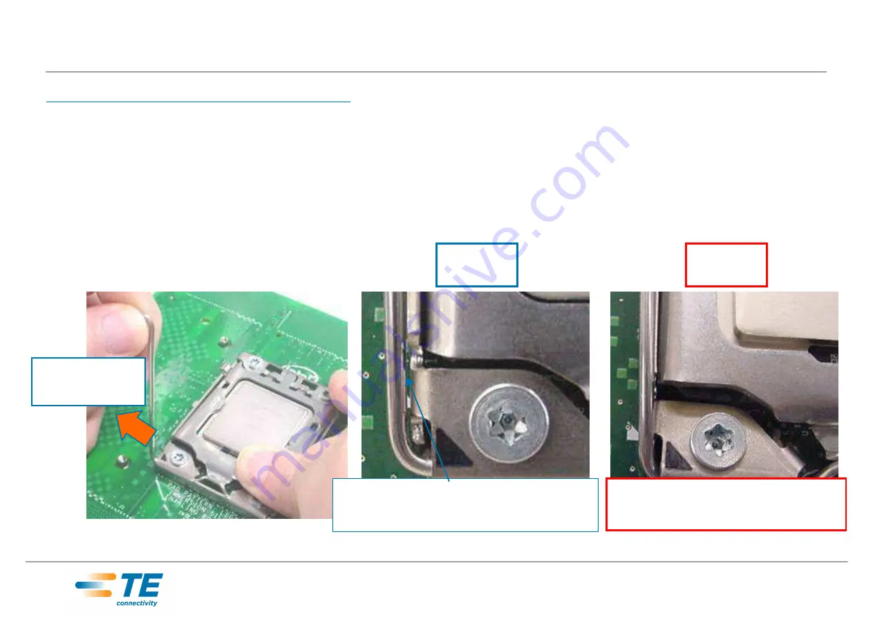 TE Connectivity LGA1356 Скачать руководство пользователя страница 21