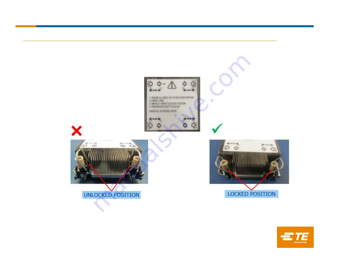 TE Connectivity LGA4189 Instruction Sheet Download Page 36