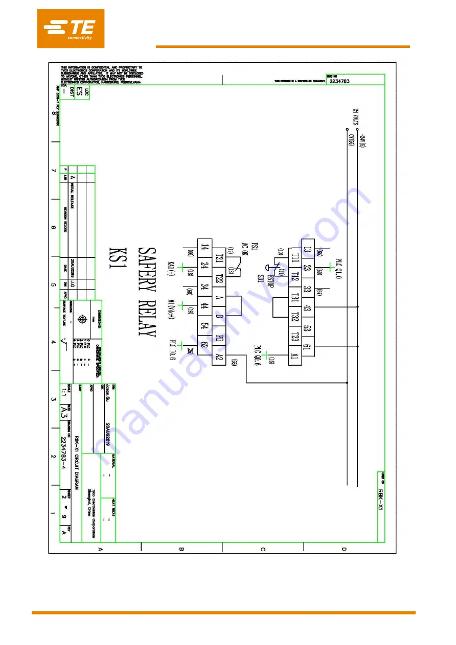 TE Connectivity RBK-X1C Скачать руководство пользователя страница 56