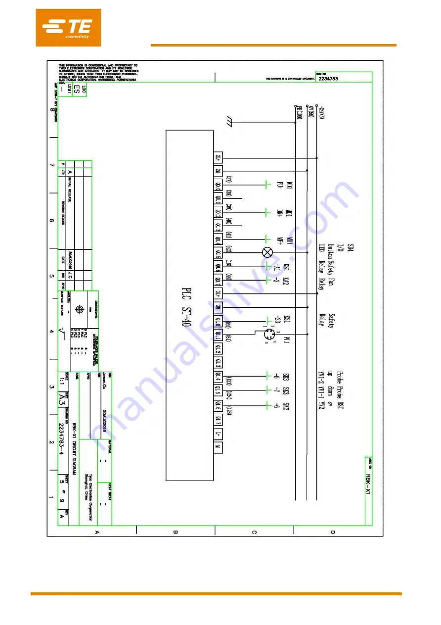 TE Connectivity RBK-X1C Customer'S Manual Download Page 59