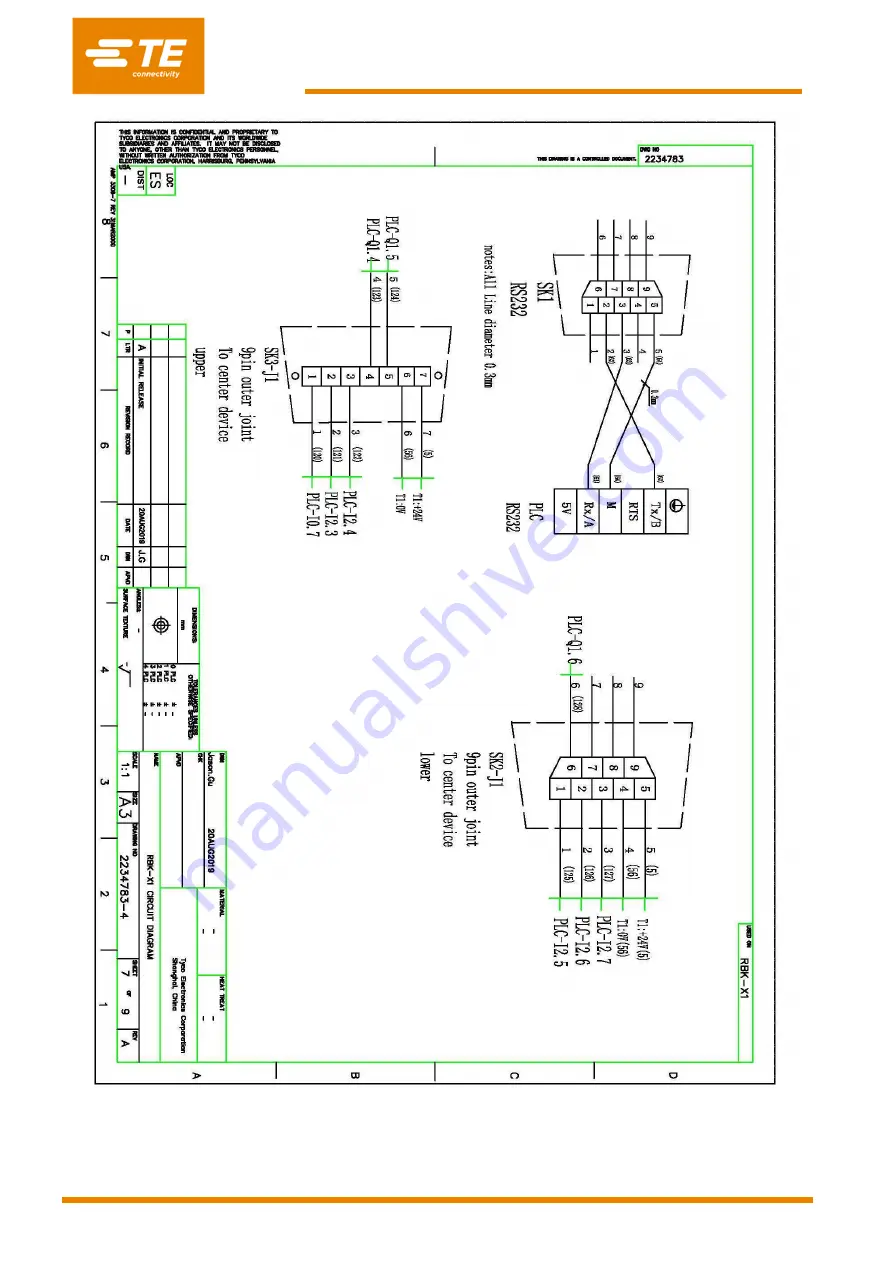 TE Connectivity RBK-X1C Скачать руководство пользователя страница 61