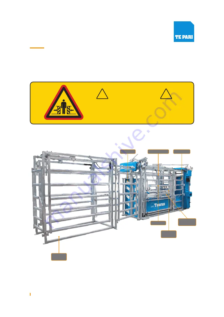 Te Pari Taurus HD3 Installation And Operator'S Manual Download Page 13