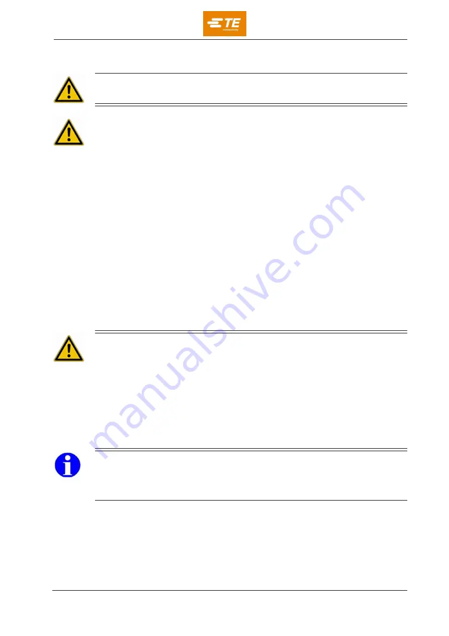 TE AT-300 Operation Manual Download Page 60