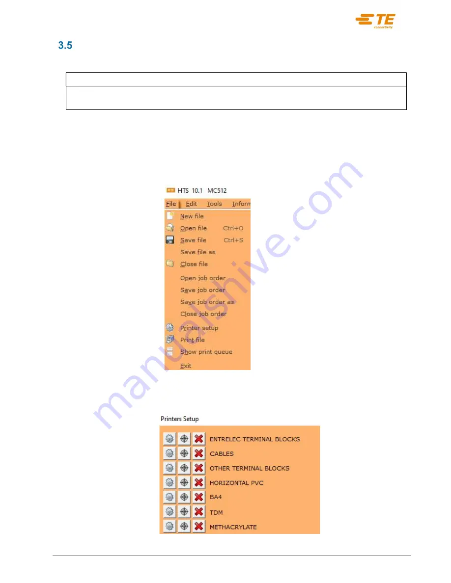 TE HTP600 User Manual Download Page 35