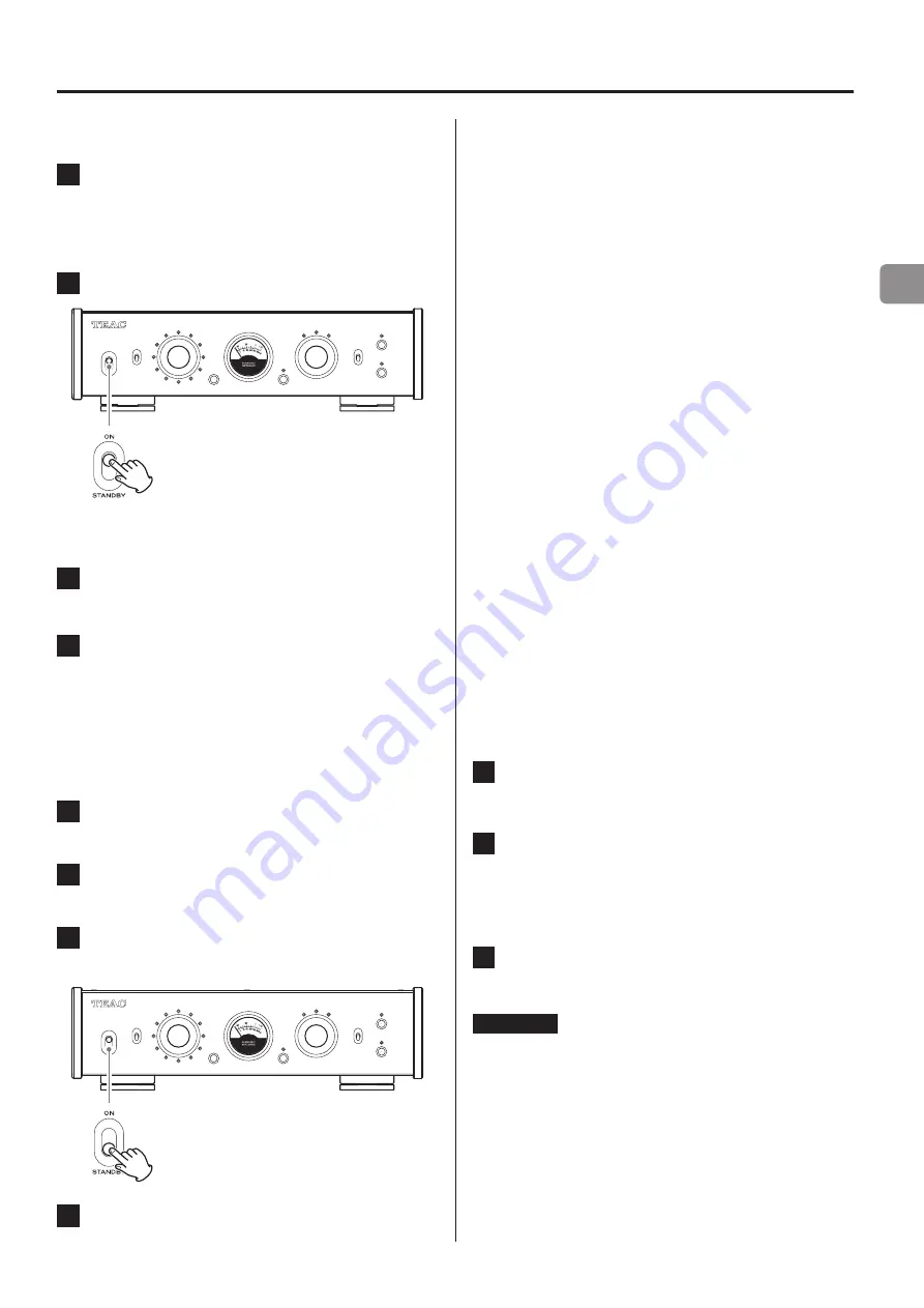 Teac 248740 Скачать руководство пользователя страница 25