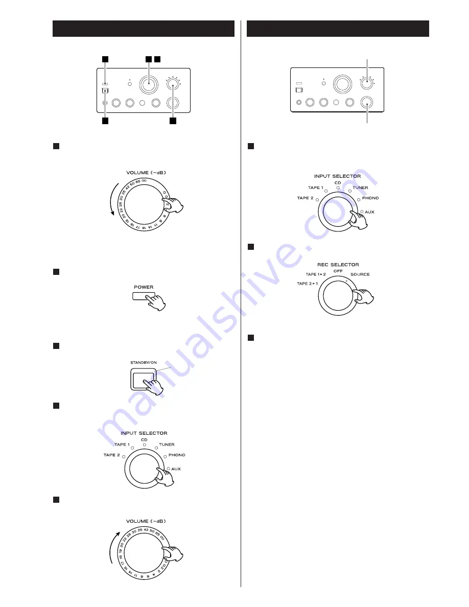 Teac A-H300mkII Owner'S Manual Download Page 10