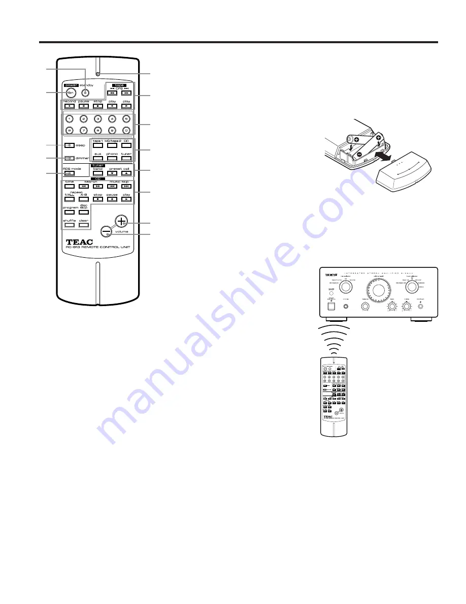 Teac A-H500 Owner'S Manual Download Page 24