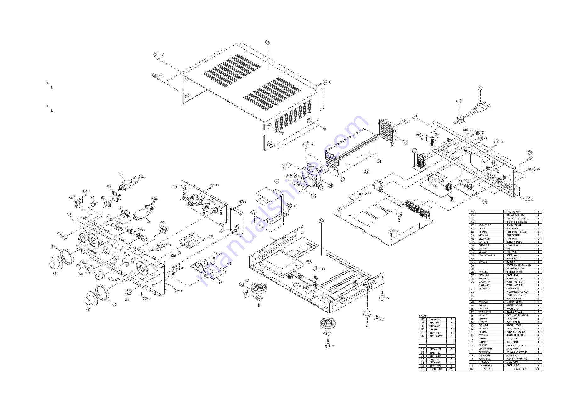 Teac A-R610 Service Manual Download Page 3