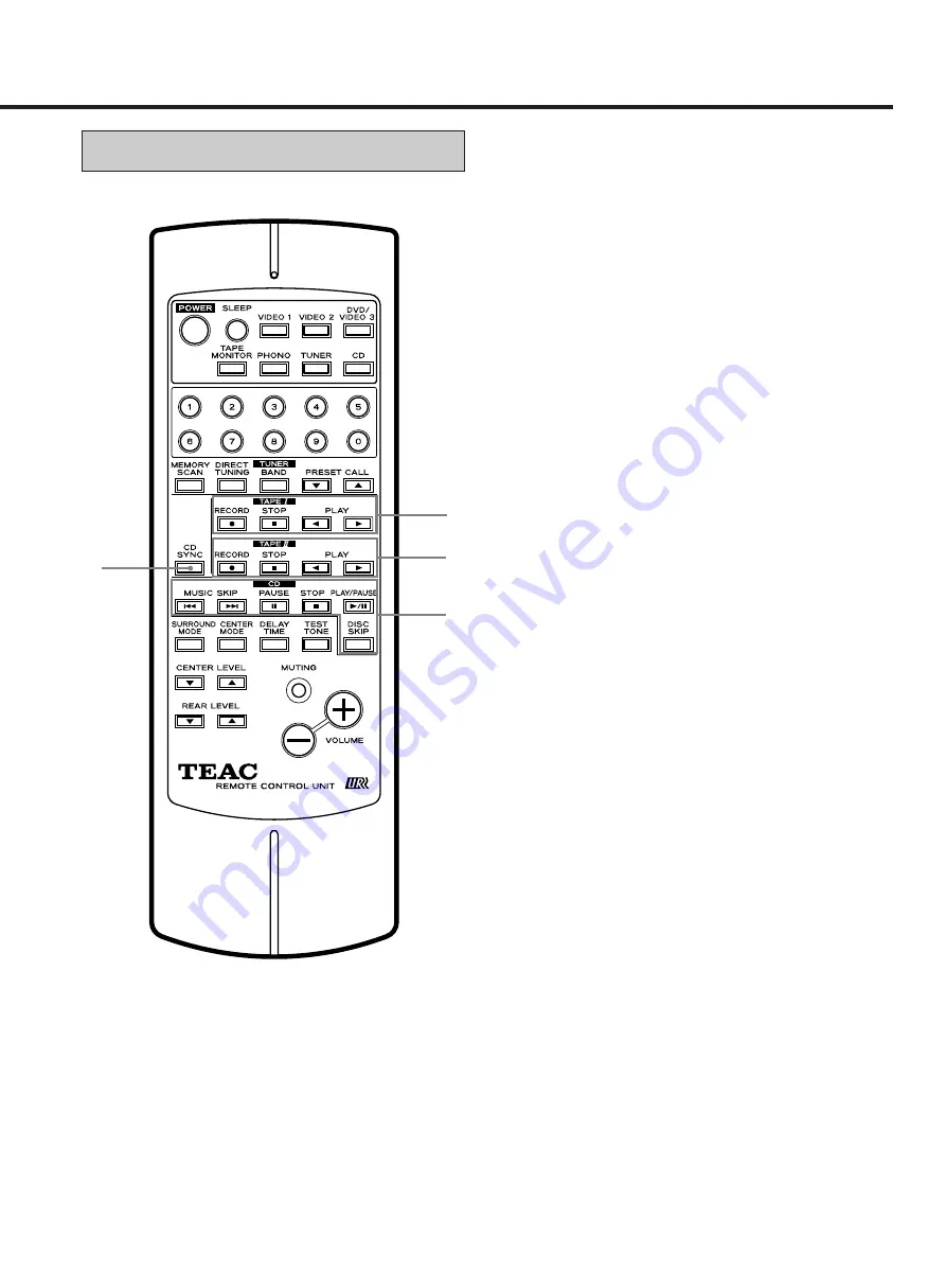 Teac AG-V8520 Скачать руководство пользователя страница 44