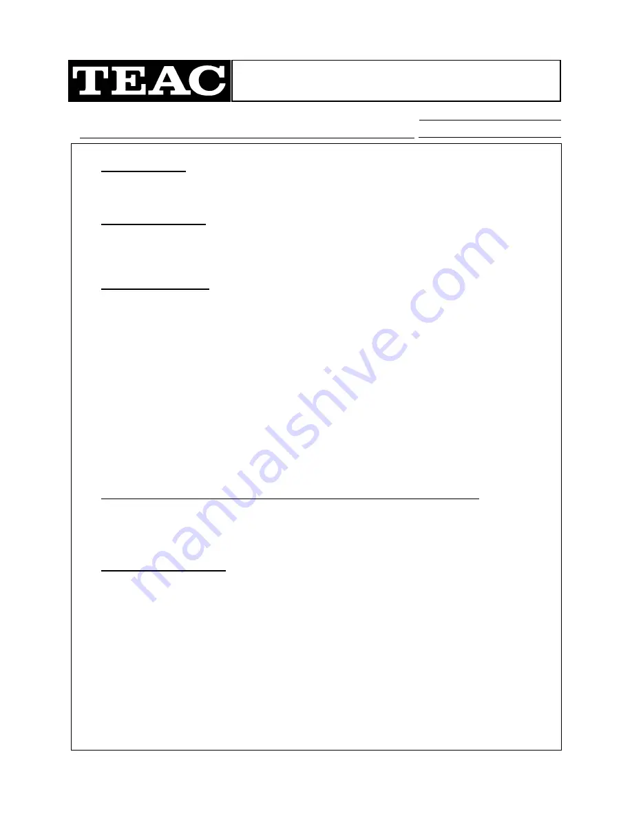 Teac AI-301DA Service Manual Download Page 46