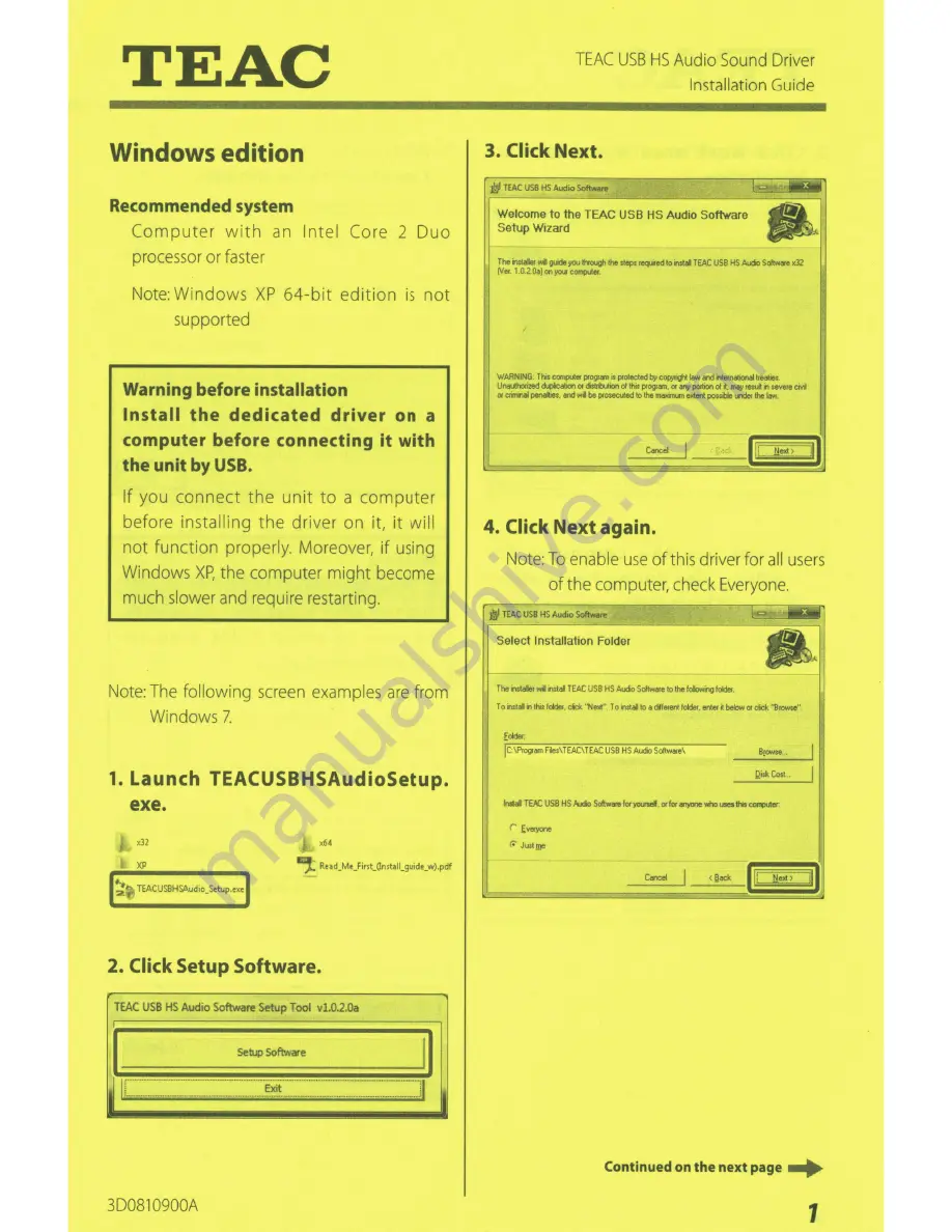 Teac AI-501DA Owner'S Manual Download Page 21