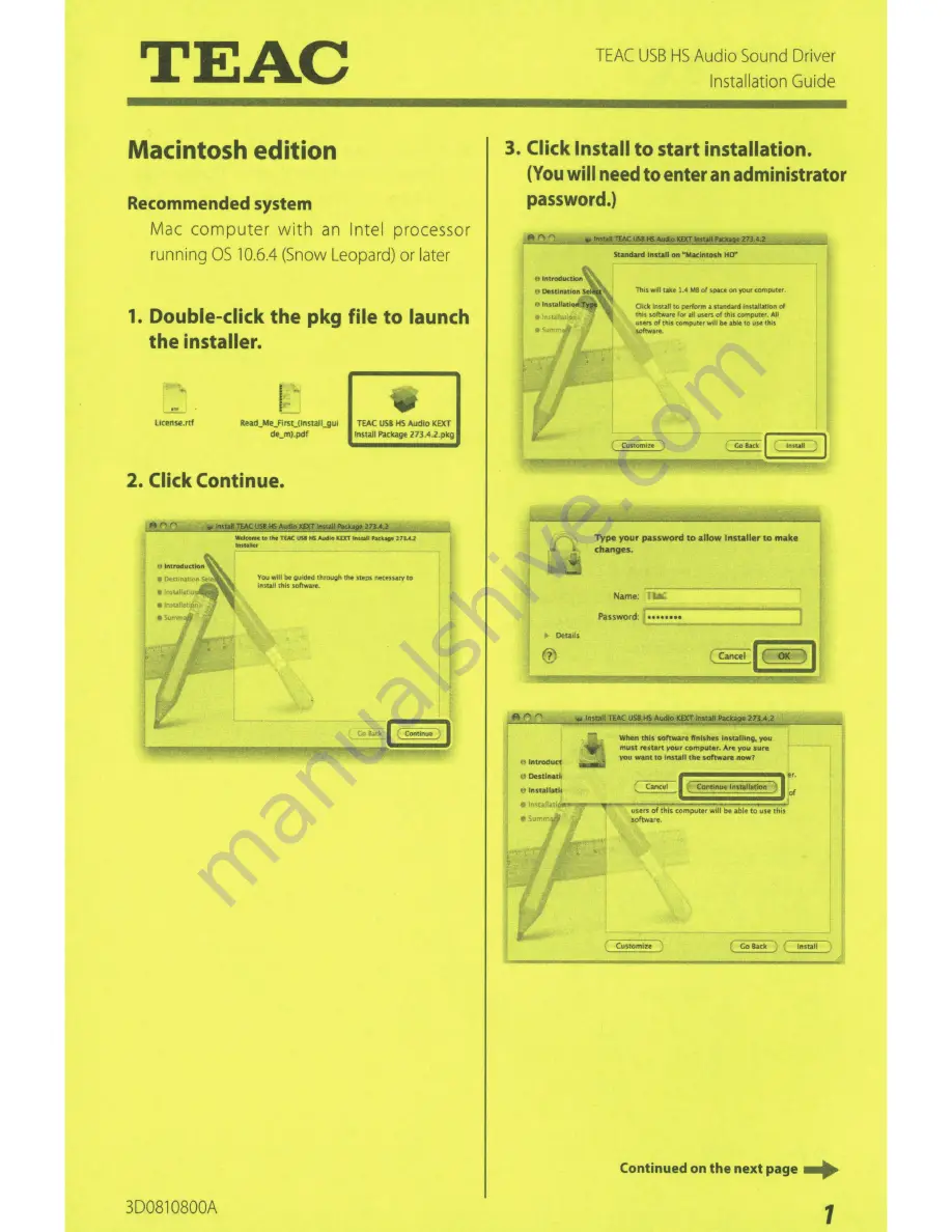 Teac AI-501DA Owner'S Manual Download Page 25