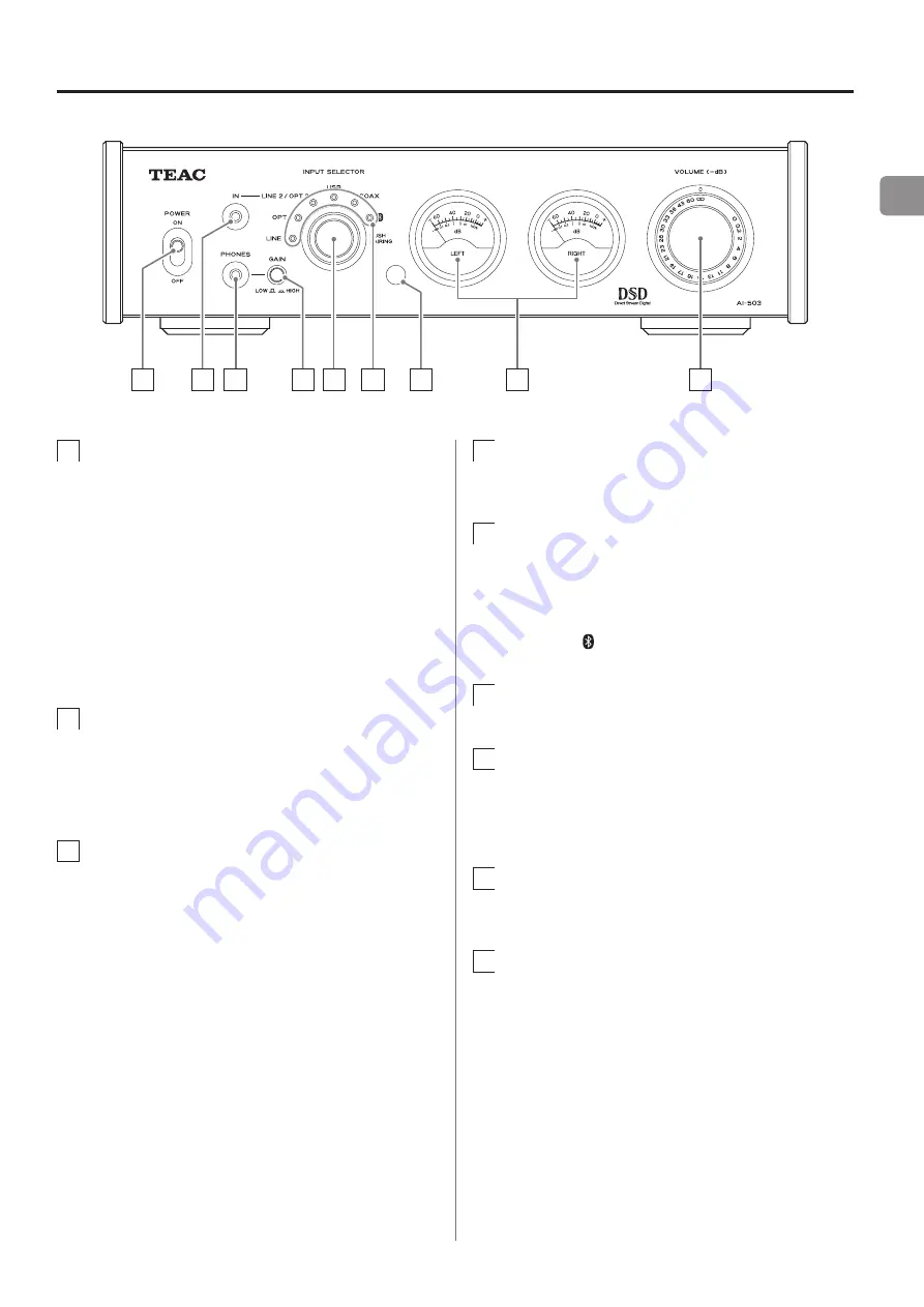 Teac AI-503 Скачать руководство пользователя страница 13