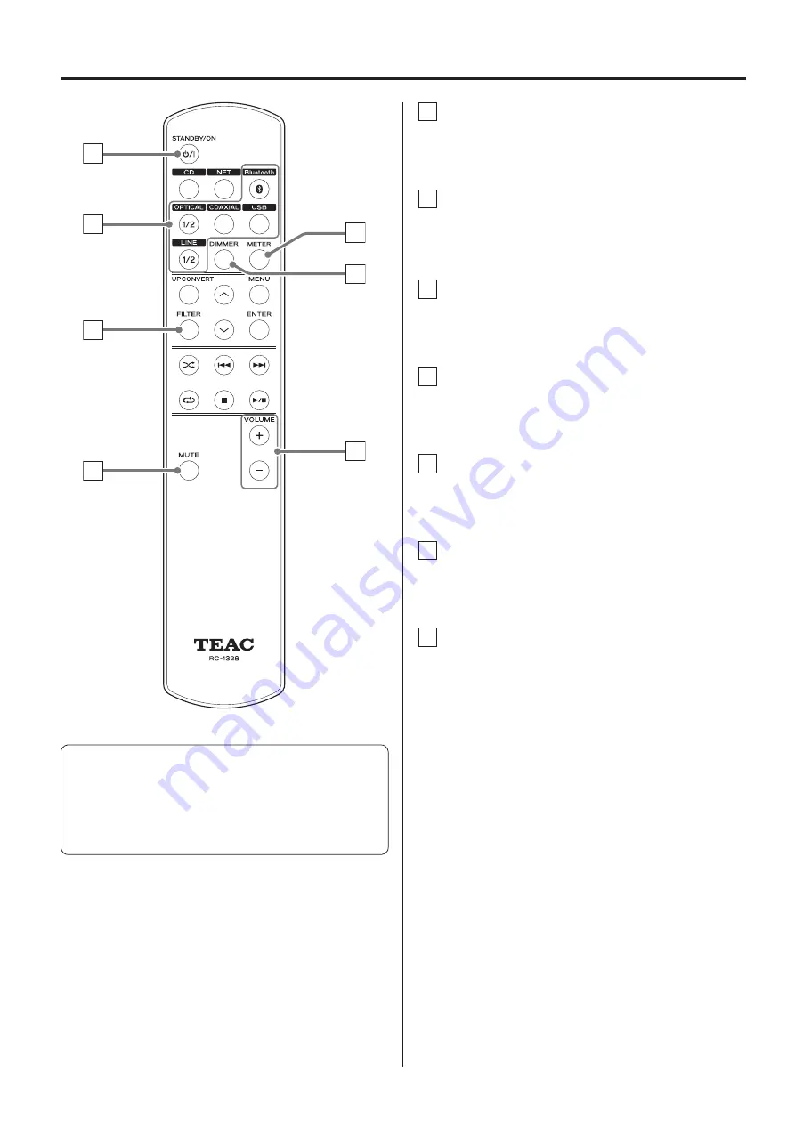 Teac AI-503 Owner'S Manual Download Page 36