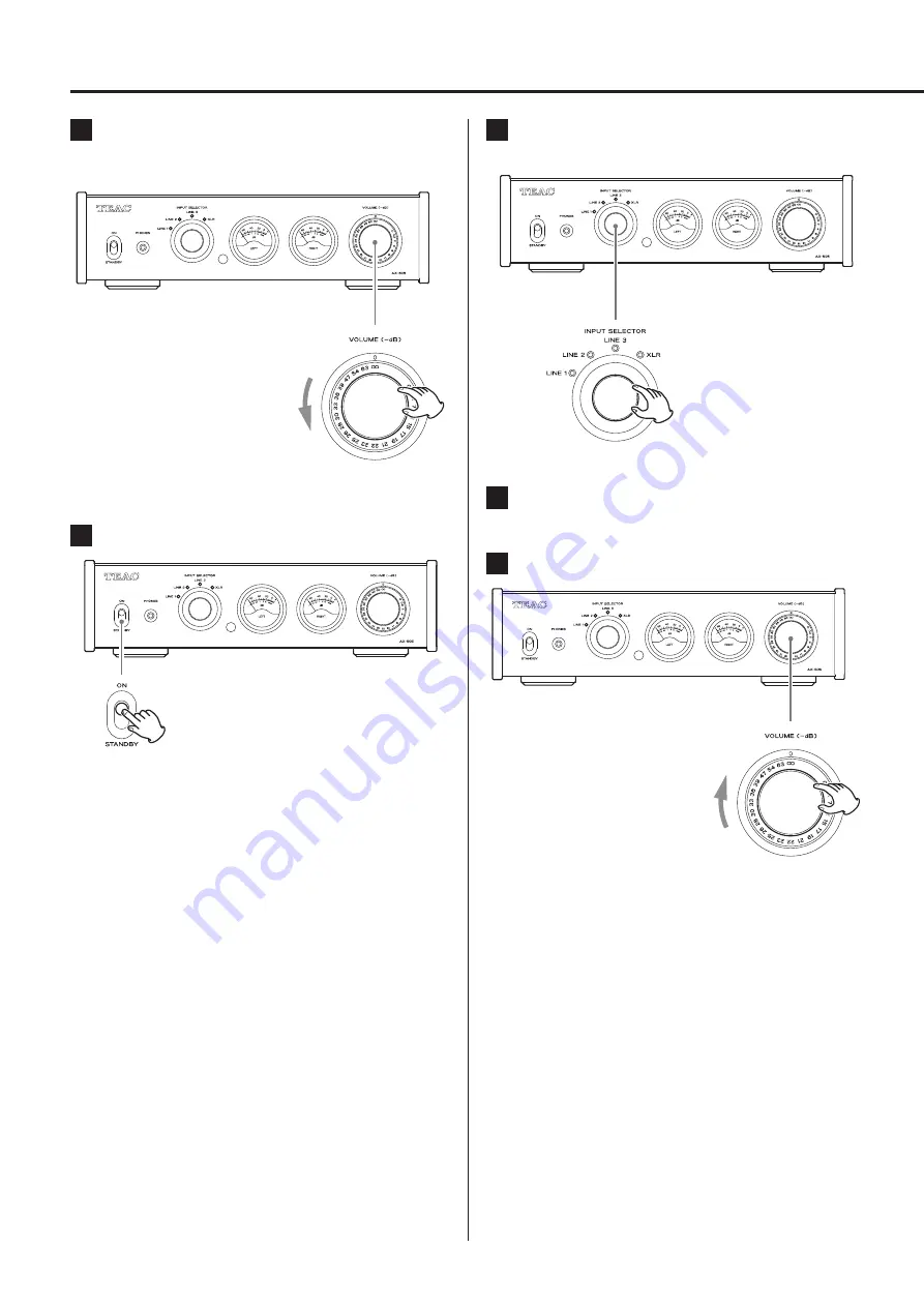 Teac AX-505 Скачать руководство пользователя страница 12