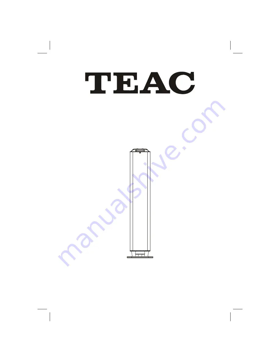 Teac BTT500 Instruction Manual Download Page 1