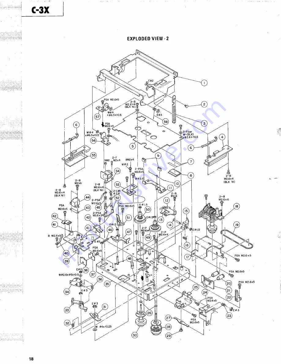 Teac C-3X Service Manual Download Page 16