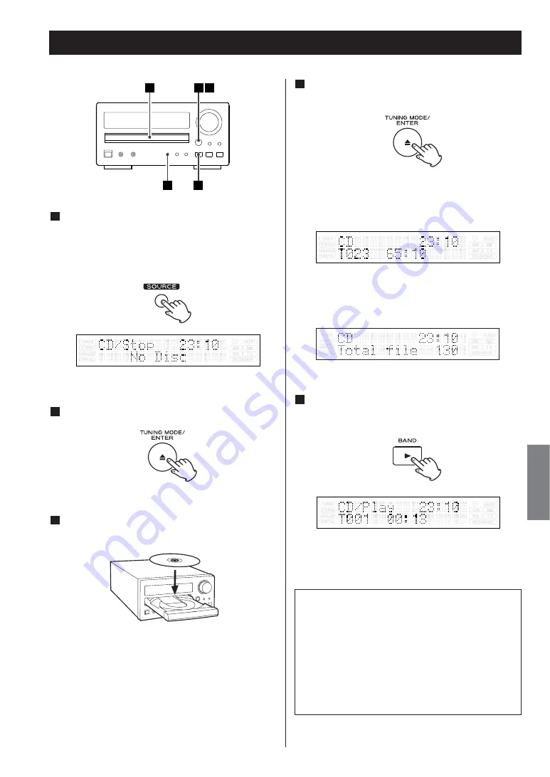 Teac CR-H228i Manual Download Page 101