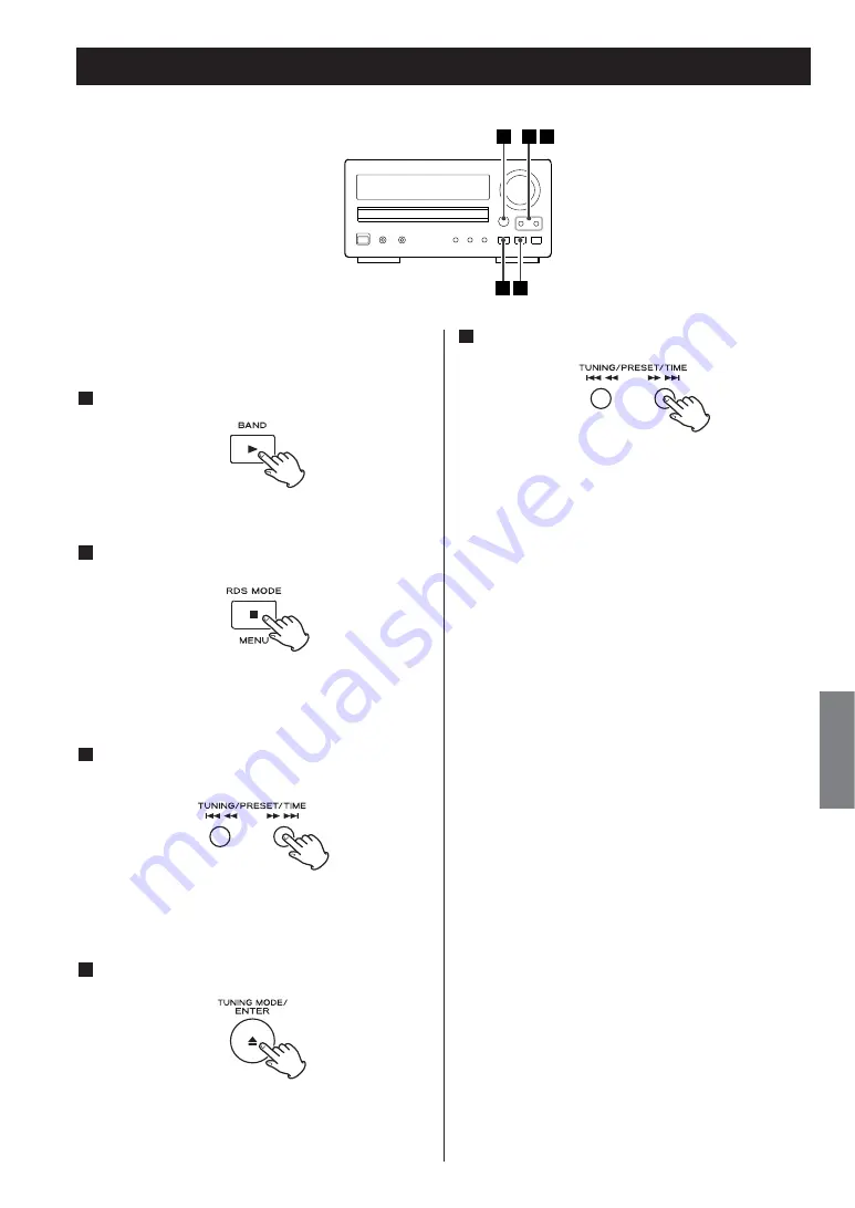 Teac CR-H228i Manual Download Page 111