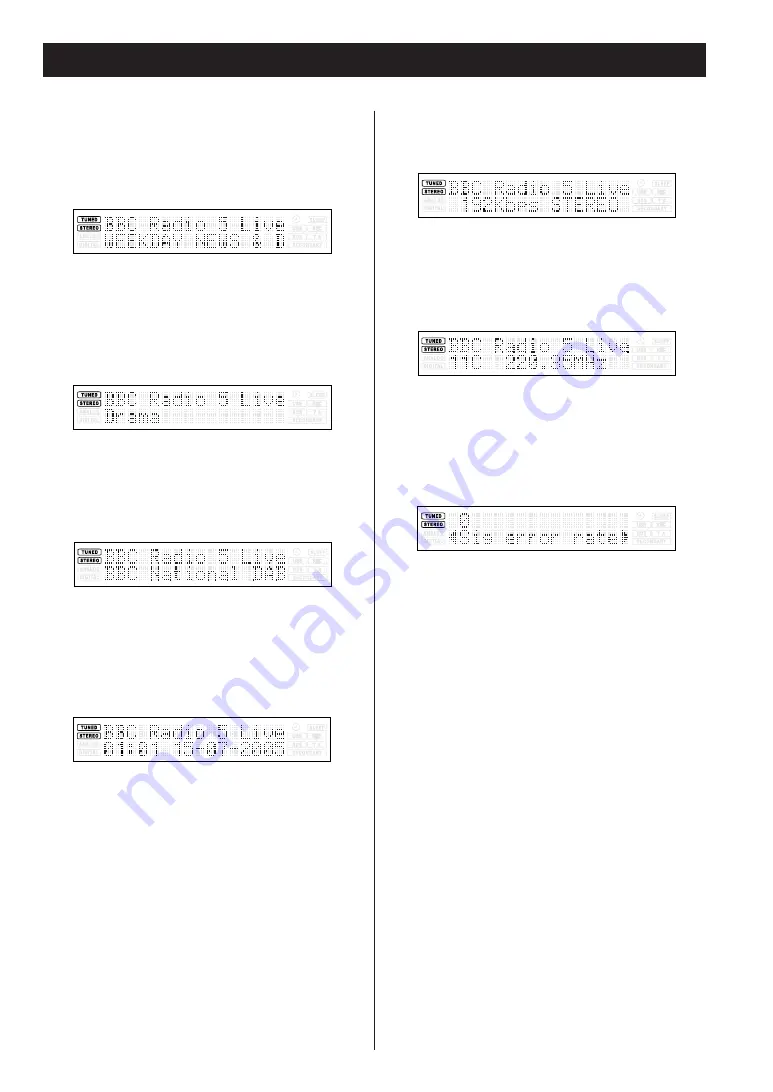 Teac CR-H257i Owner'S Manual Download Page 42