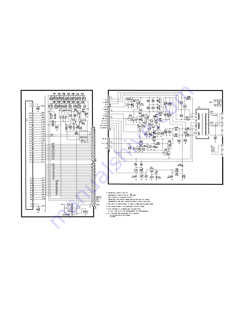 Teac CR-H80 Service Manual Download Page 21