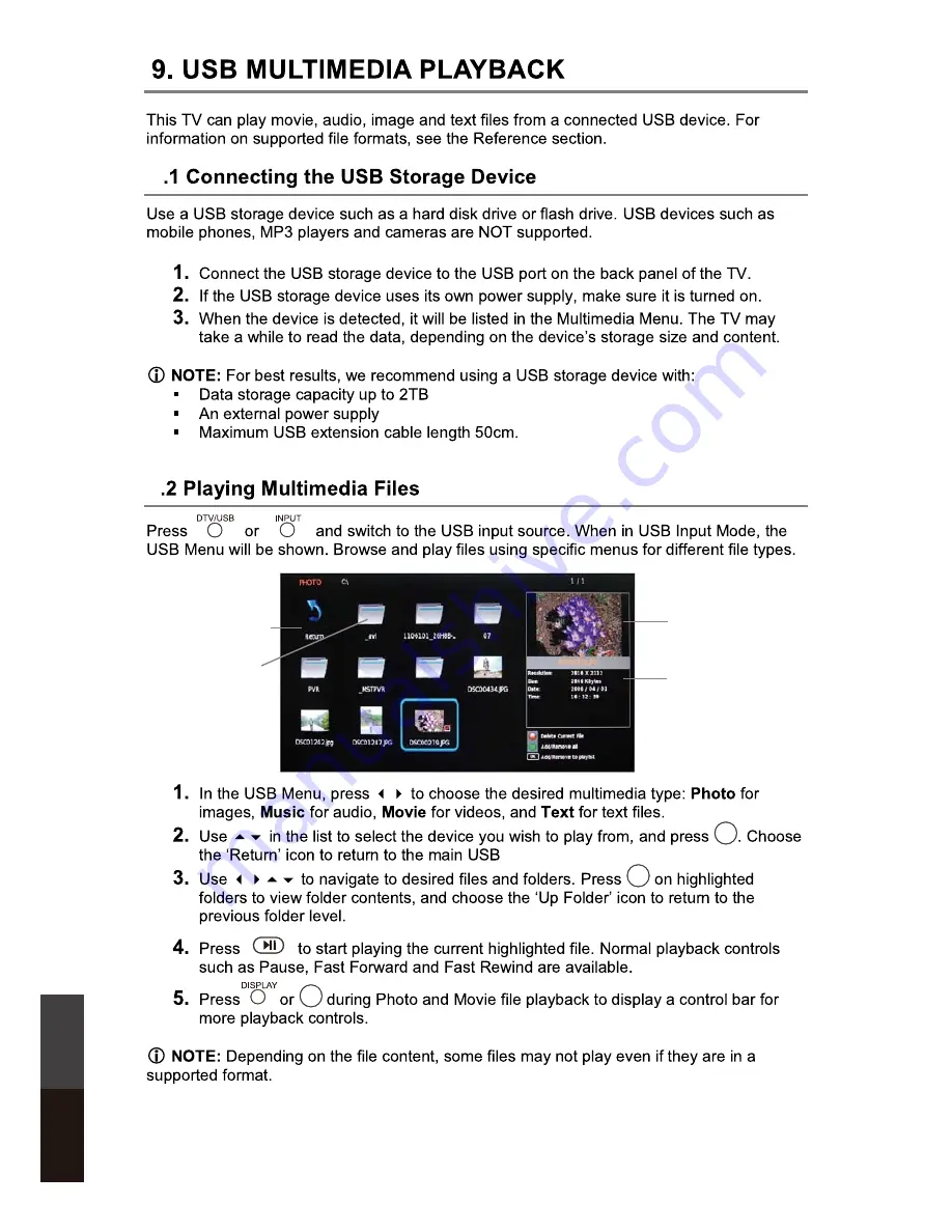 Teac DLE5089FHD User Manual Download Page 30