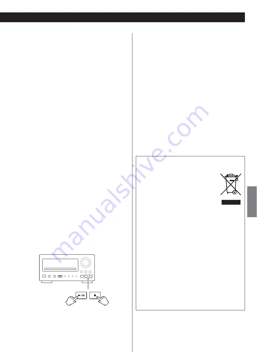 Teac DR-H300p Owner'S Manual Download Page 133