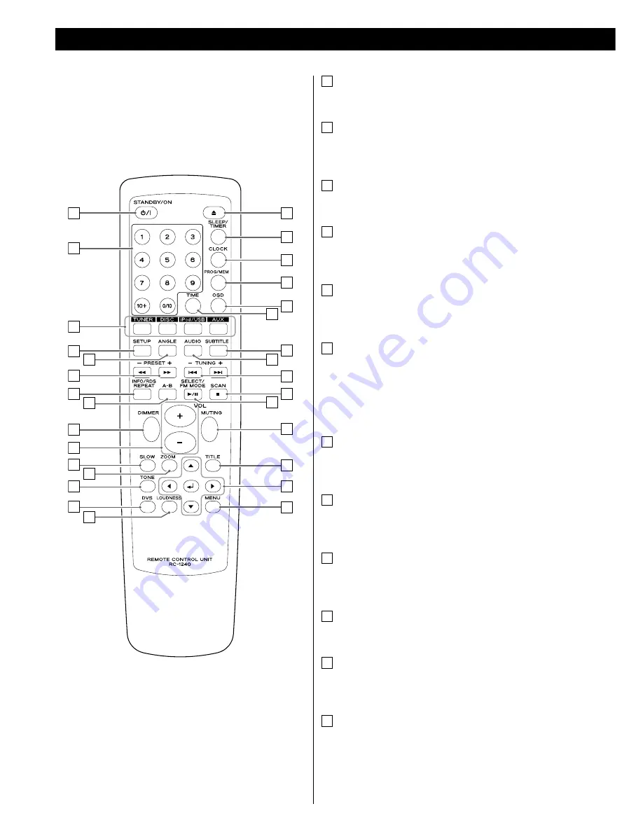 Teac DR H338i Owner'S Manual Download Page 112