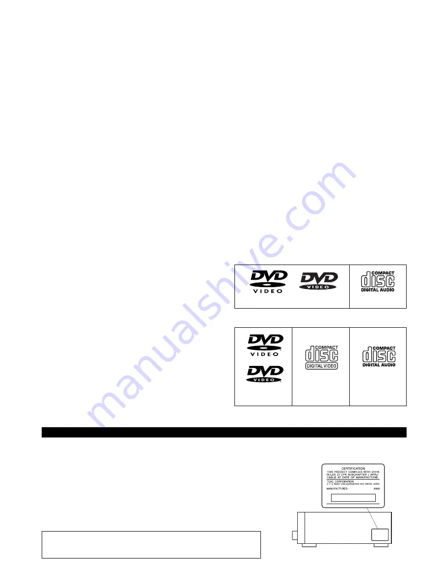 Teac DR-L700 Скачать руководство пользователя страница 2