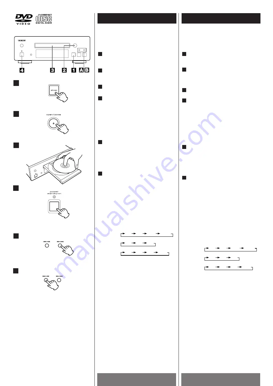 Teac DV-H550 Owner'S Manual Download Page 17