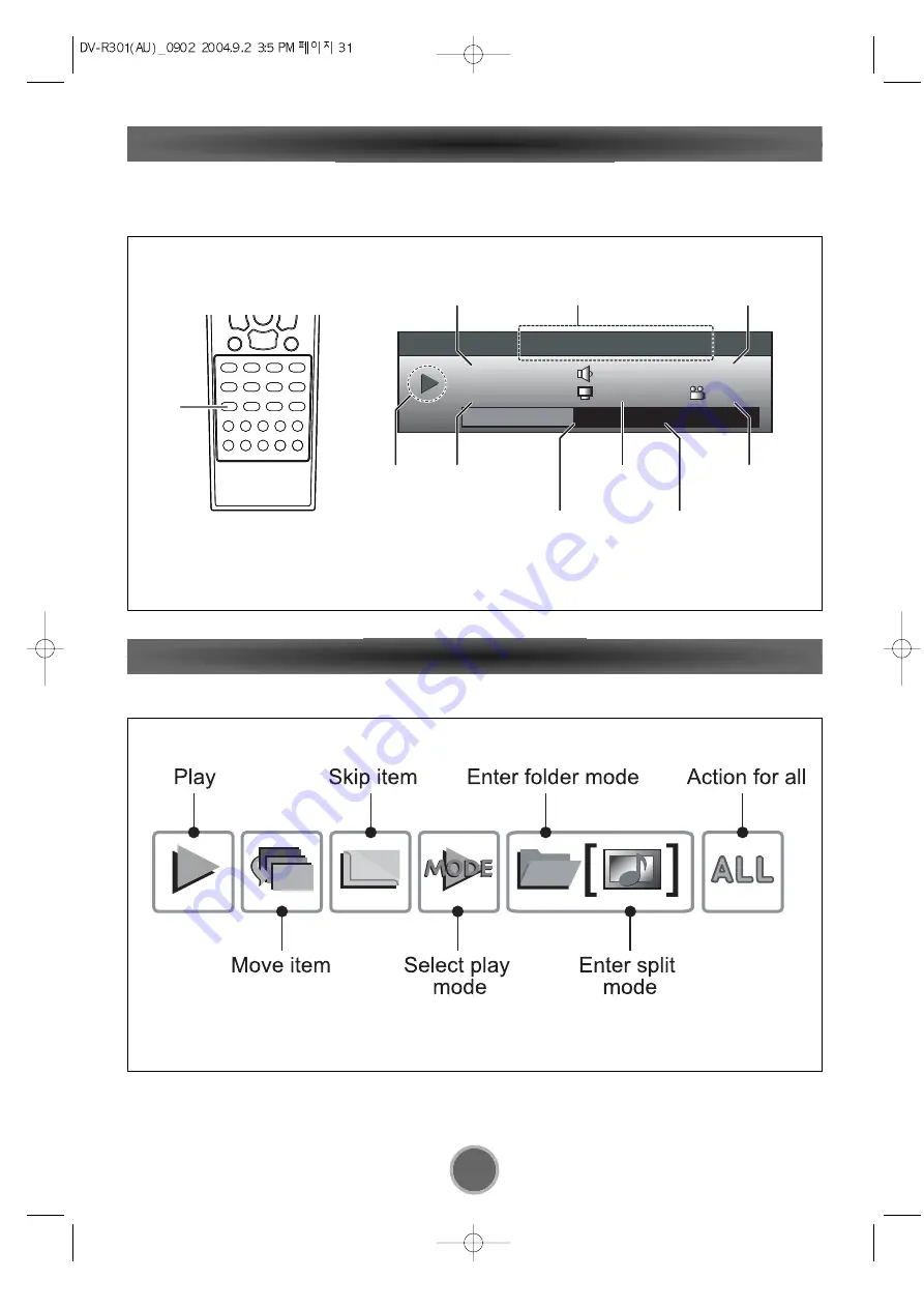 Teac DV-R301 User Manual Download Page 31