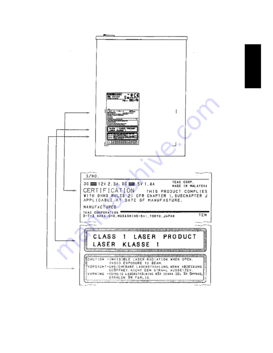 Teac DV-W50DK Скачать руководство пользователя страница 7