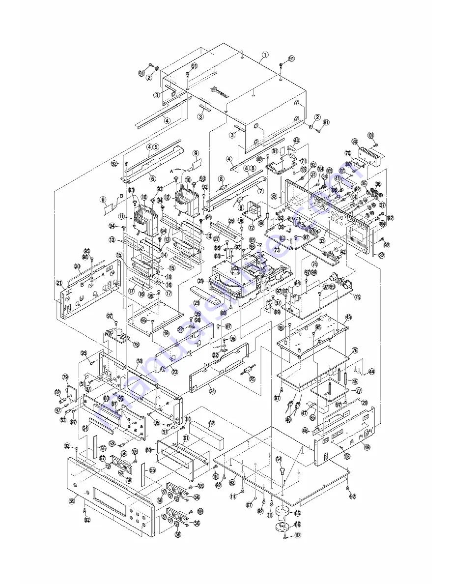 Teac Esoteric UX-3 Service Manual Download Page 2