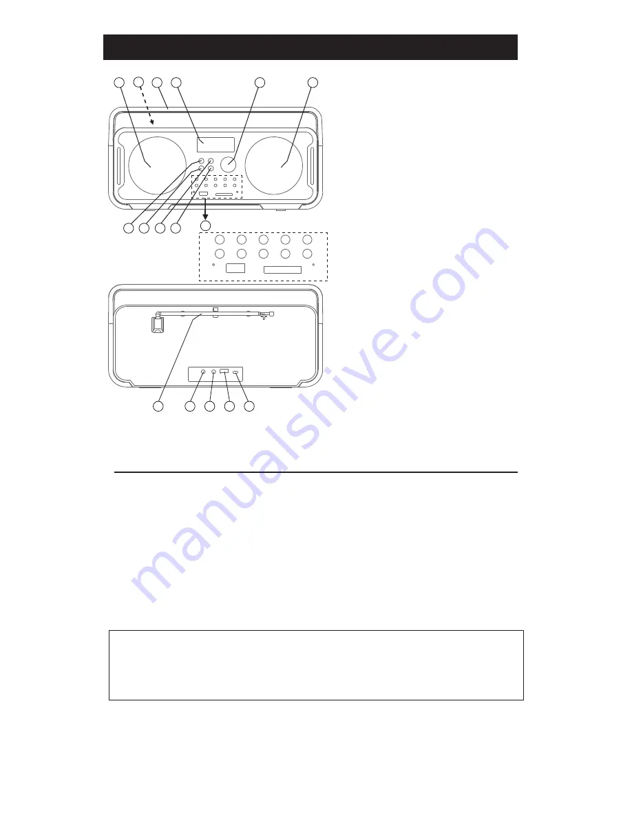 Teac Ghetto Blaster JR PBT500 User Manual Download Page 6