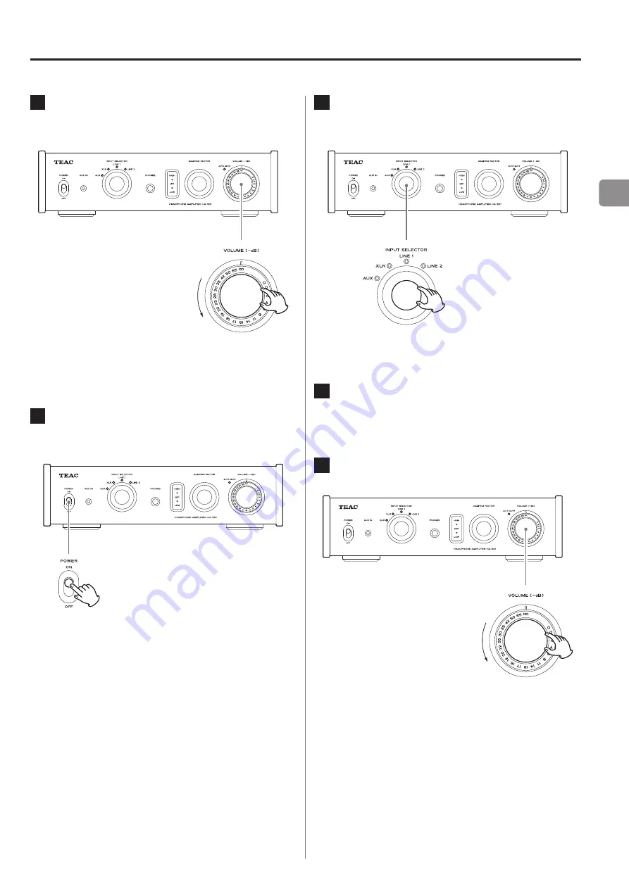 Teac HA-501 Owner'S Manual Download Page 21