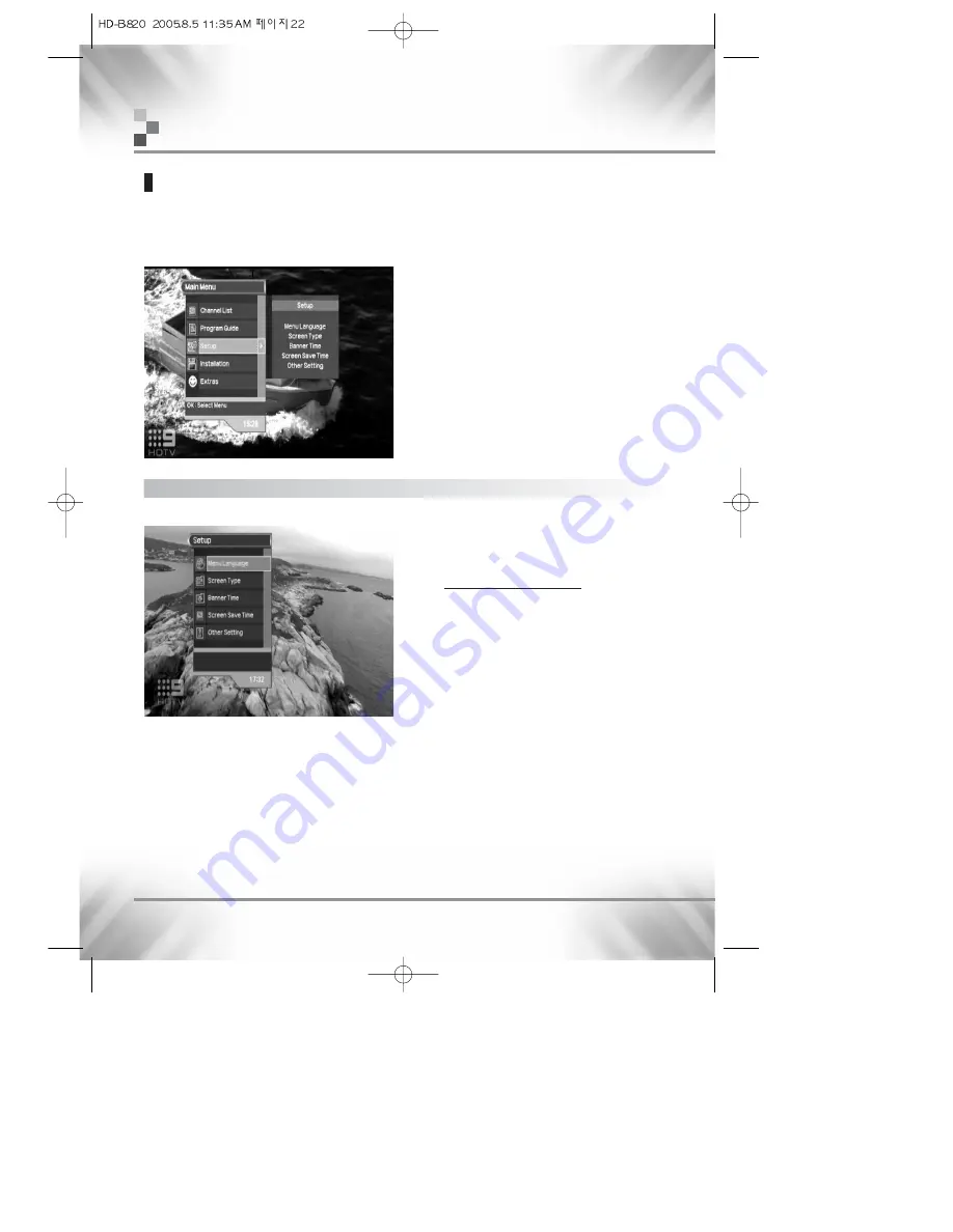 Teac HD-B820 Owner'S Manual Download Page 22