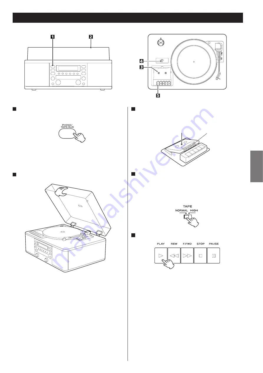 Teac LP-R450 Owner'S Manual Download Page 53