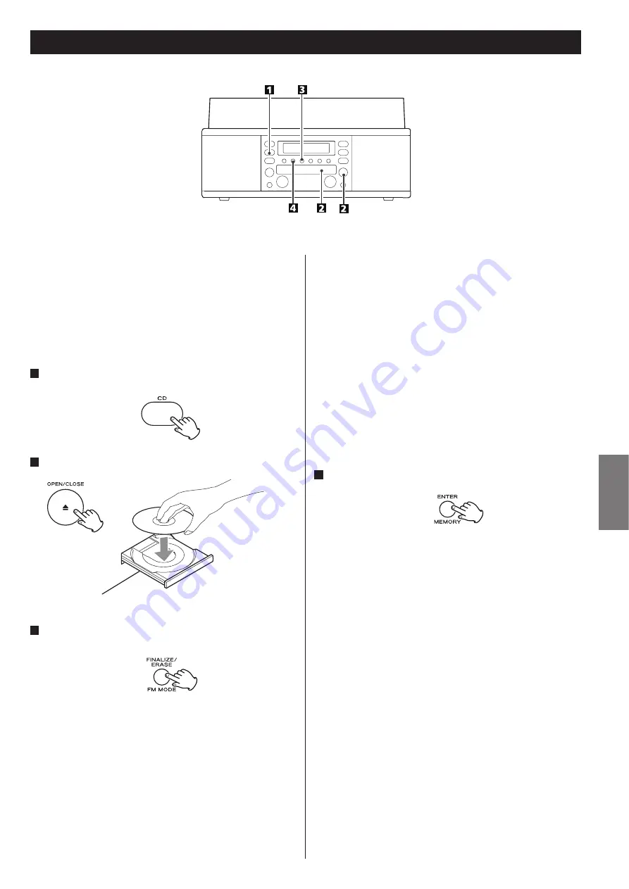 Teac LP-R450 Owner'S Manual Download Page 89