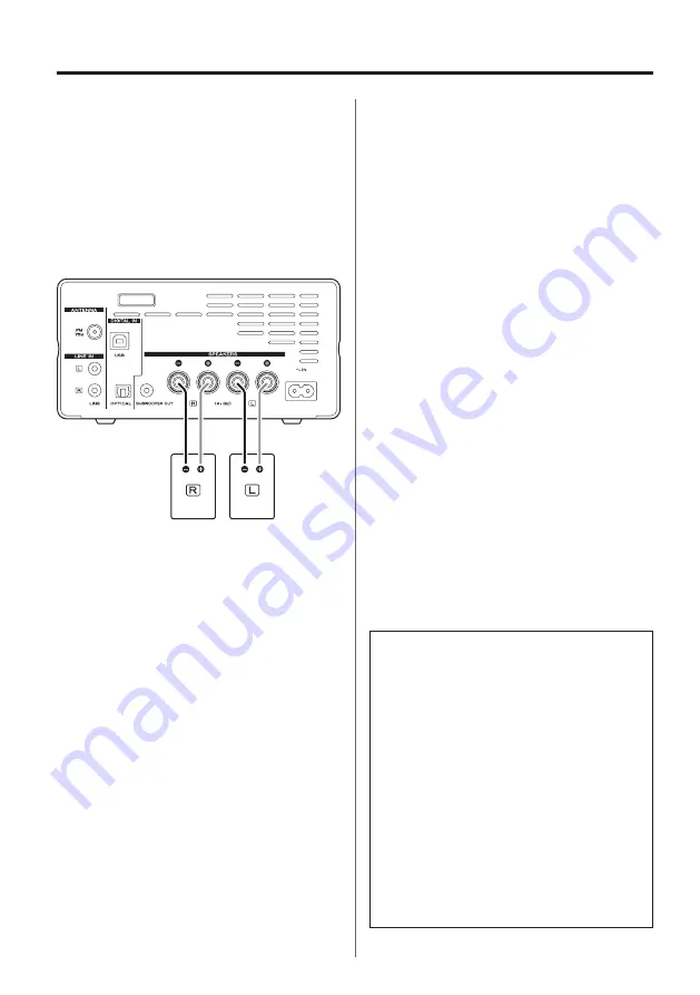 Teac LS-101HR Owner'S Manual Download Page 18