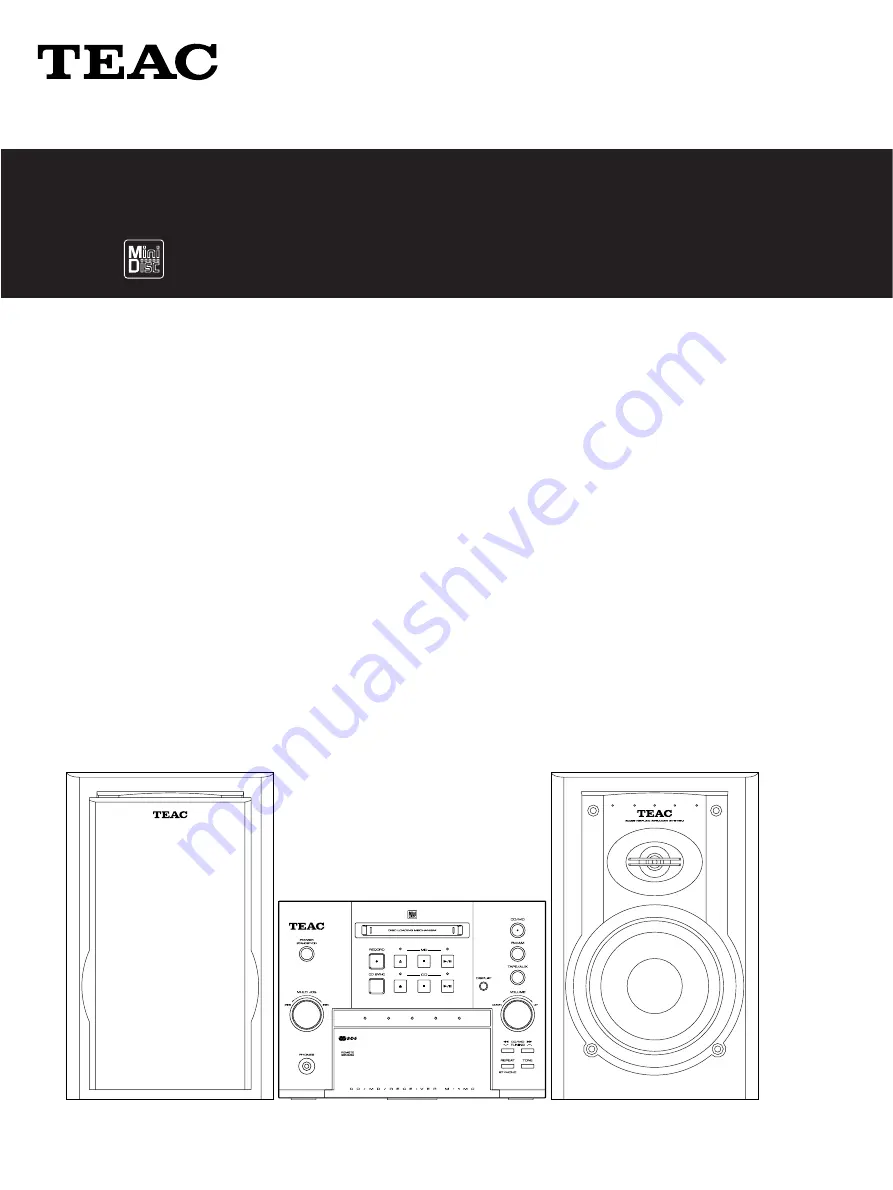 Teac M-1MD Скачать руководство пользователя страница 1