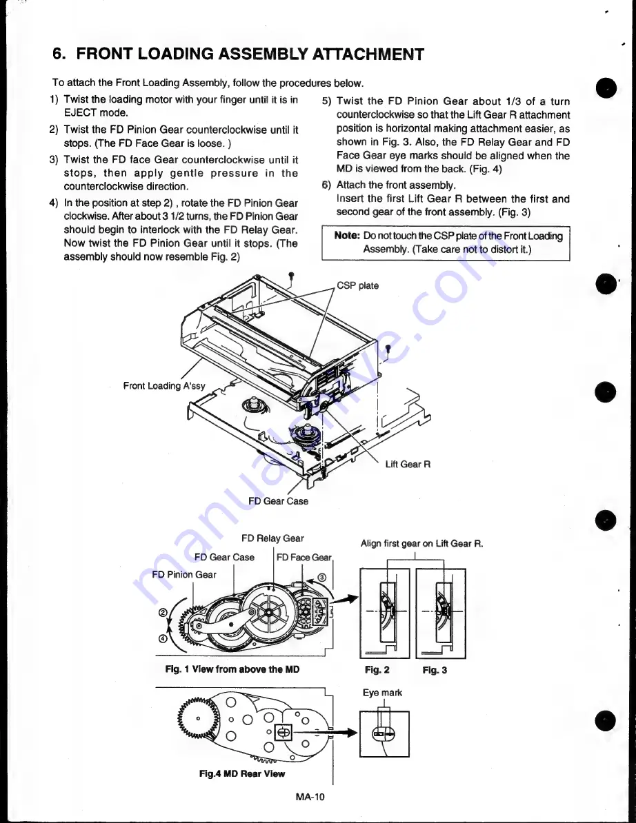 Teac MV-3010 Service Manual Download Page 14