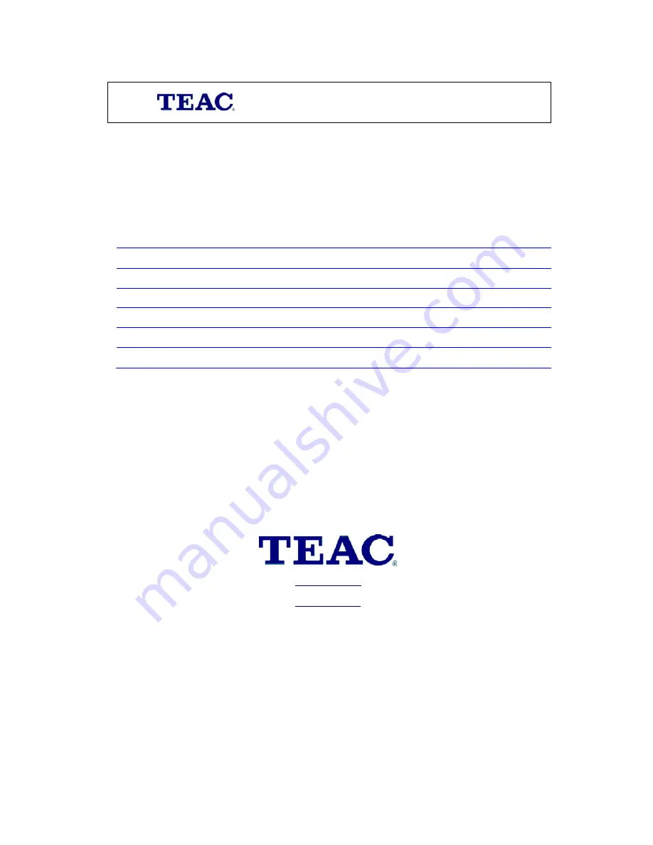 Teac plh4220sd User Manual Download Page 3