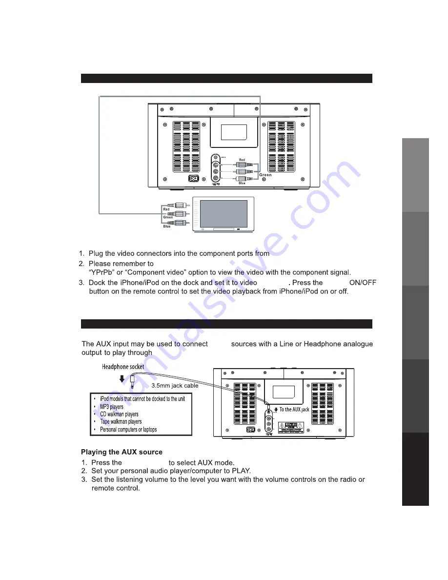 Teac SR150iP Instruction Manual Download Page 8